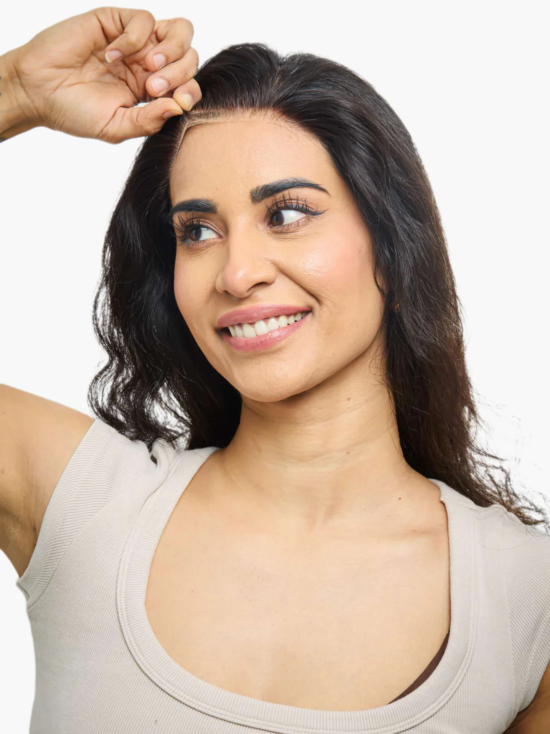 Srhairfeelers Front Lace Hair Band Topper Bio Base Hover